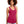 Raspberry Ladies Poly/Cotton Racerback Tank Top