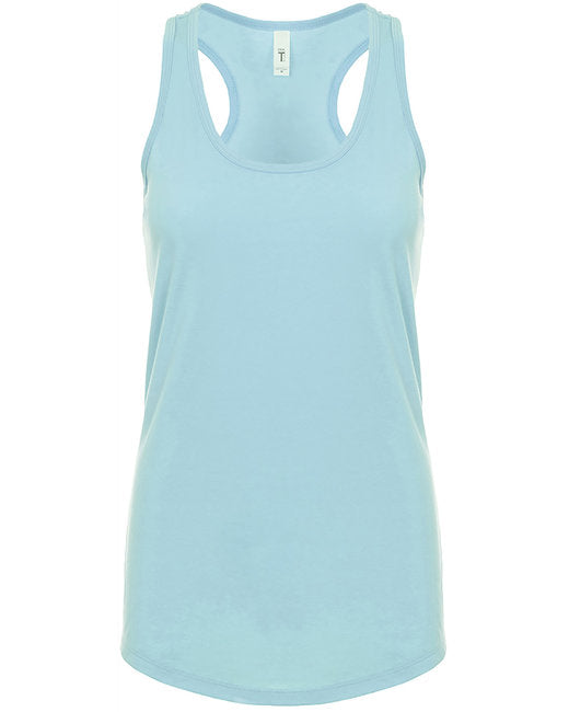 Cancun Ladies Poly/Cotton Racerback Tank Top