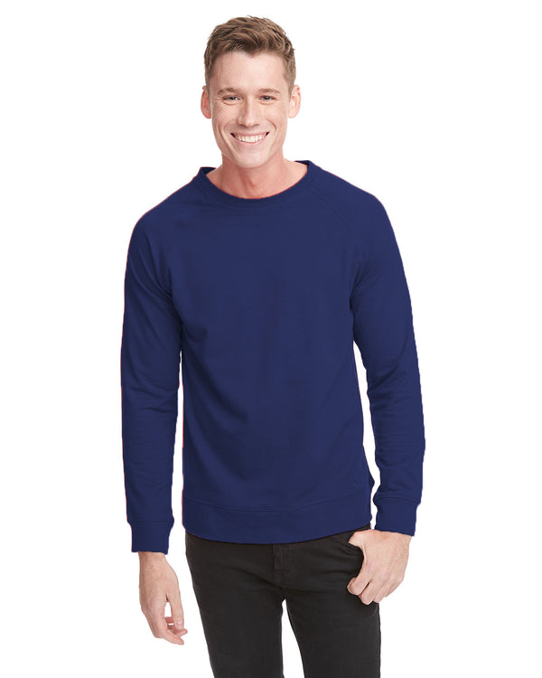 unisex laguna french terry raglan sweatshirt COOL BLUE