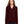 ladies jaq snap up stretch performance pullover BURGUNDY