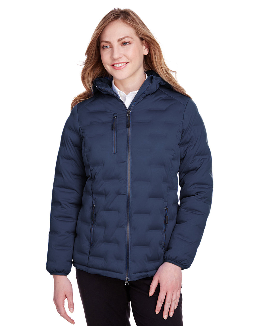 ladies loft puffer jacket CLASSC NVY/ CRBN