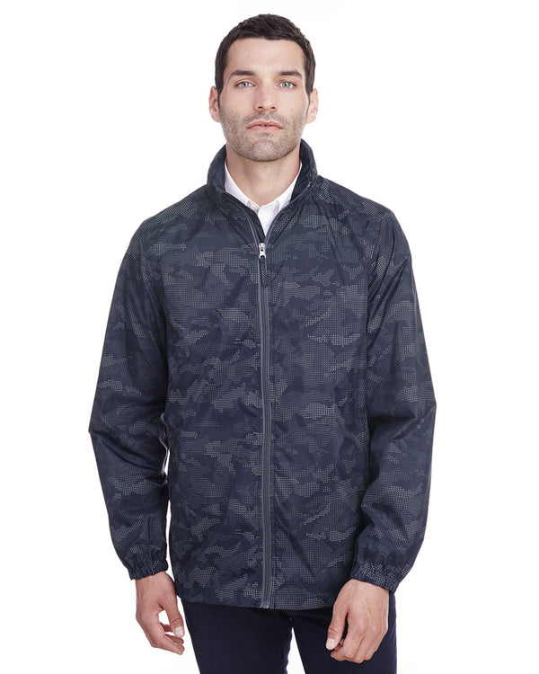 mens rotate reflective jacket CLASSC NVY/ CRBN