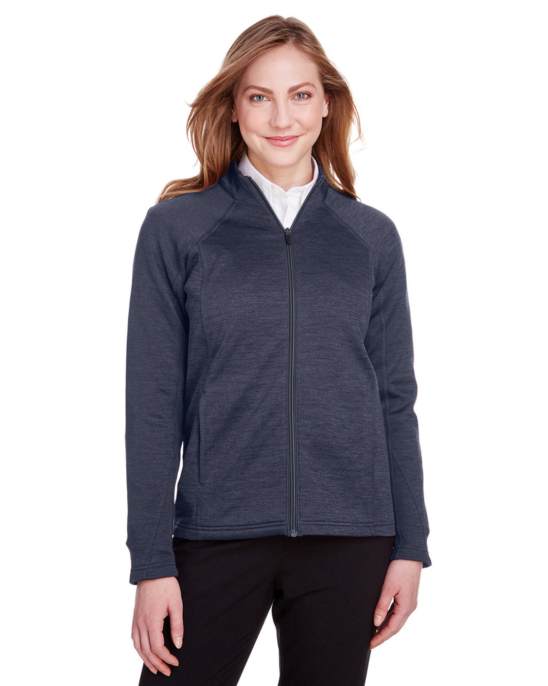 ladies flux 2 0 full zip jacket CLSC NVY HT/ CRB