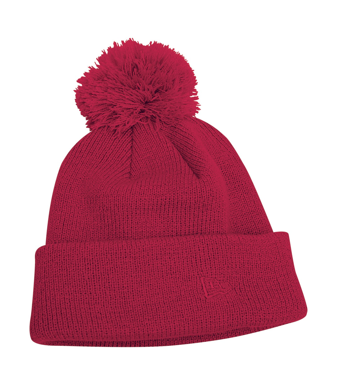 Red Pom Pom Toque