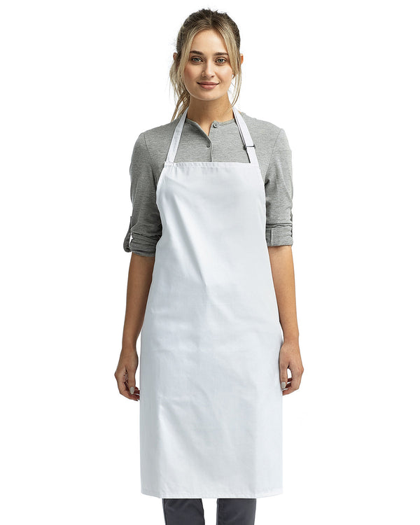 colours sustainable bib apron WHITE