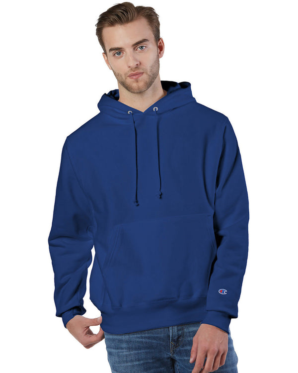 reverse weave pullover hooded sweatshirt FRESH OLIVE