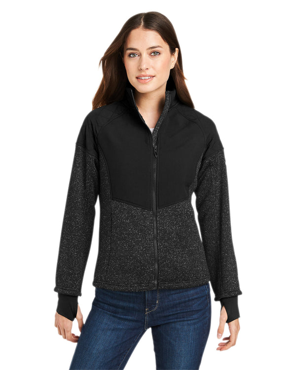 ladies passage sweater jacket BLACK POWDR/ BLK