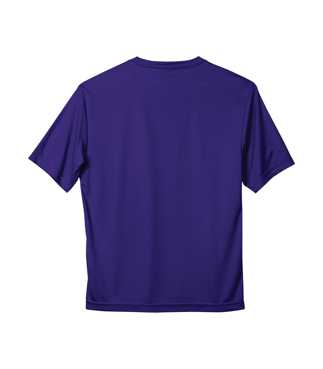 Purple Adult Pro Team Poly Short Sleeve T-shirt