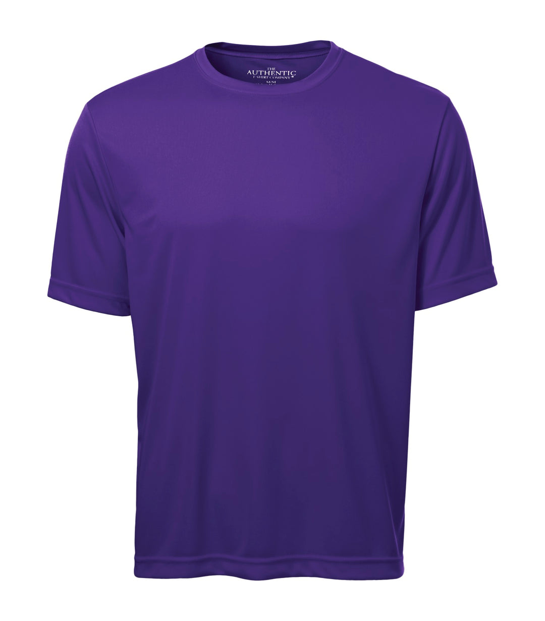 Purple Adult Pro Team Poly Short Sleeve T-shirt