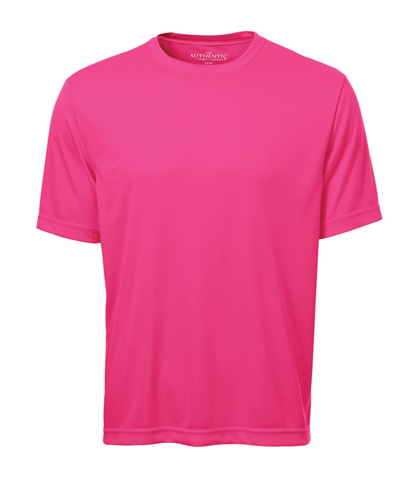 Wild Raspberry Adult Pro Team Poly Short Sleeve T-shirt