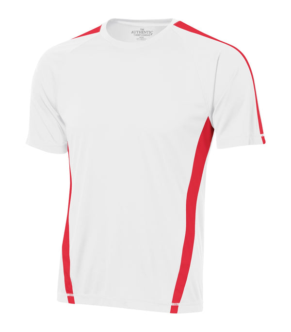 White/True Red Adult Poly Soccer/Baseball Team Jersey