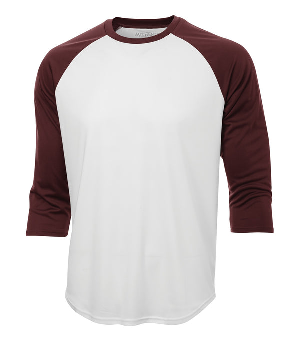 White/Maroon Baseball Jersey