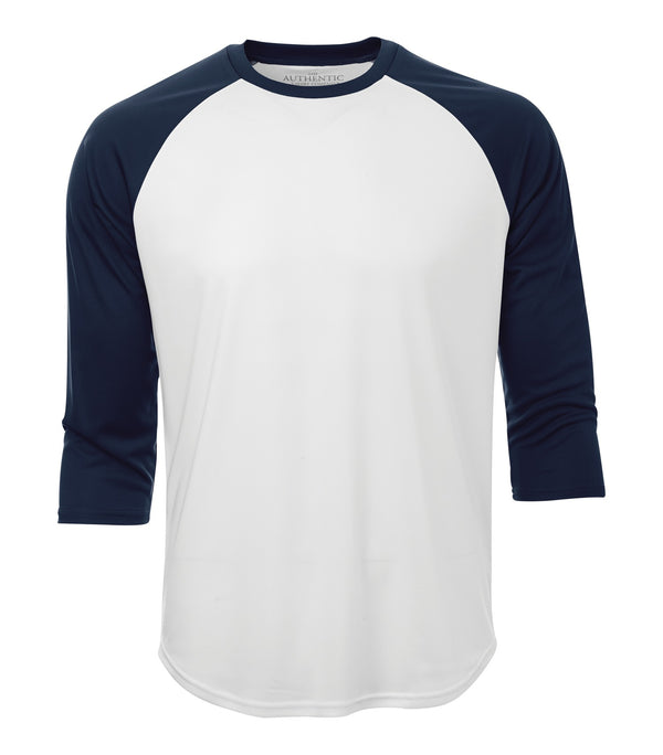 White/True Navy Baseball Jersey