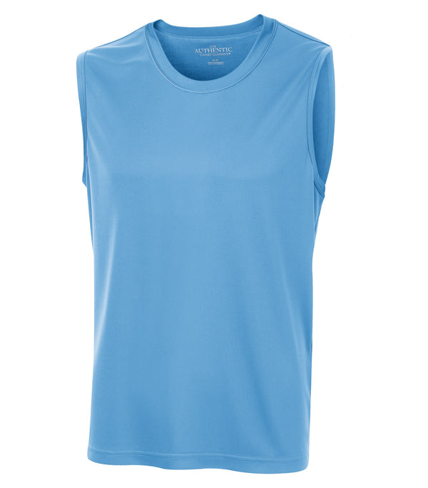 Carolina Blue Adult Pro Team 100% Poly Sleeveless T-Shirt