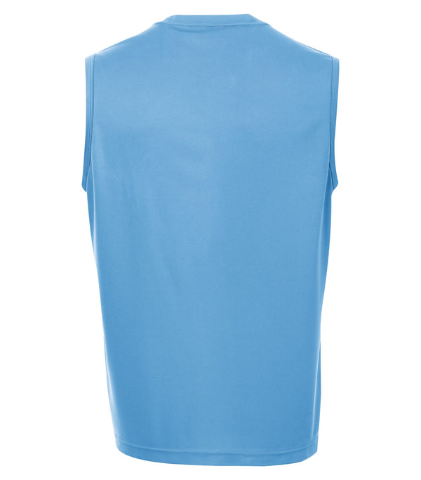 Carolina Blue Adult Pro Team 100% Poly Sleeveless T-Shirt