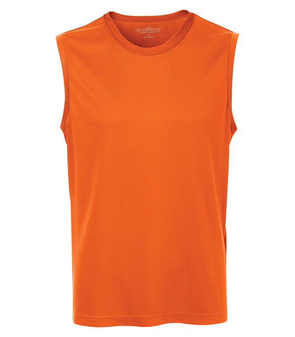 Deep Orange Adult Pro Team 100% Poly Sleeveless T-Shirt