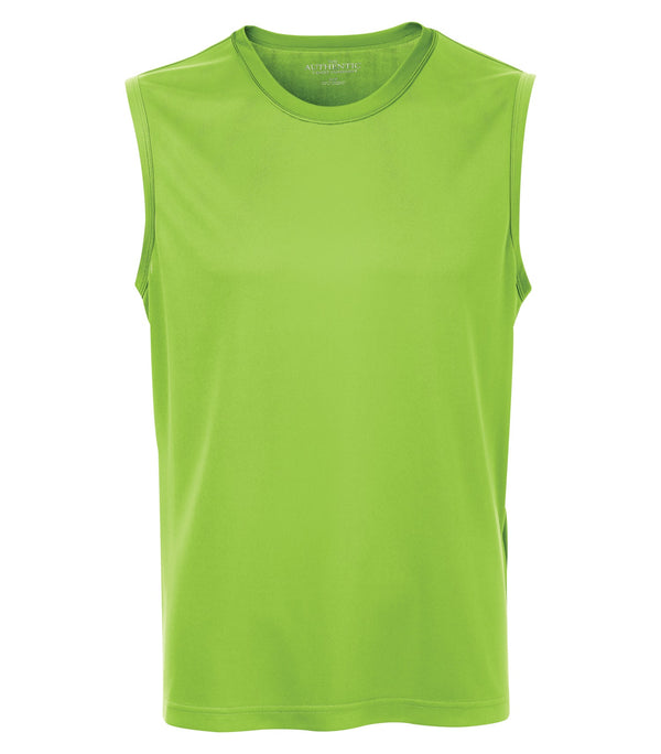 Lime Shock Adult Pro Team 100% Poly Sleeveless T-Shirt