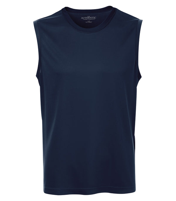 True Navy Adult Pro Team 100% Poly Sleeveless T-Shirt