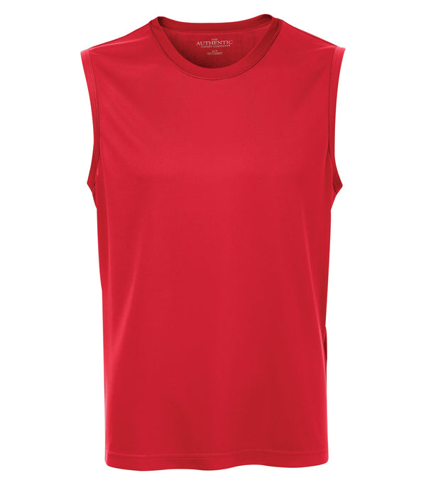 True Red Adult Pro Team 100% Poly Sleeveless T-Shirt