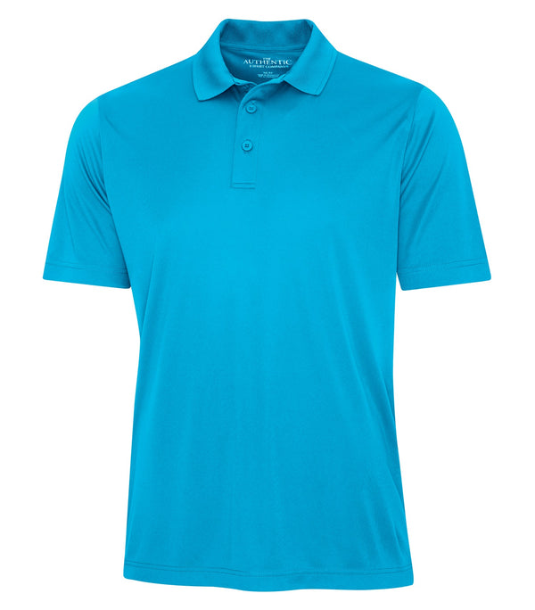 Atomic Blue Adult Performance Poly Golf Shirt