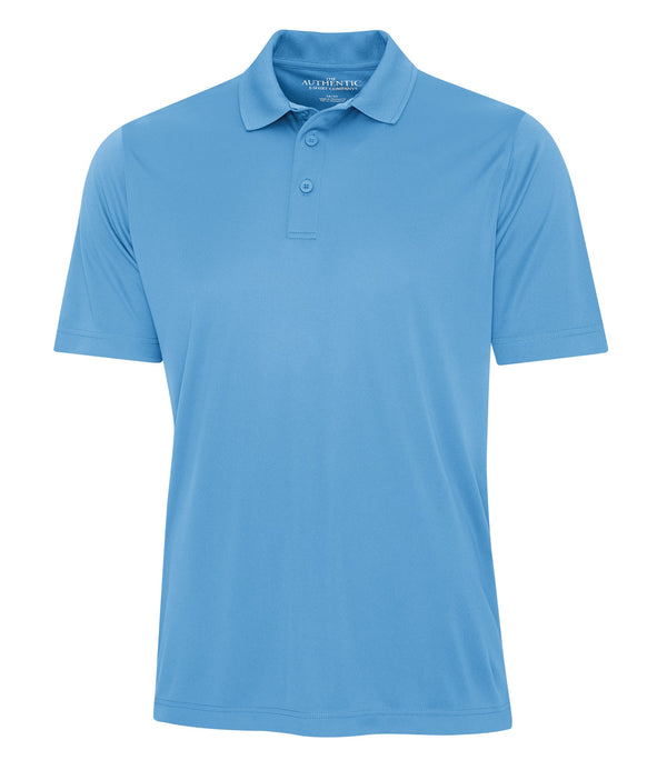 Carolina Blue Adult Performance Poly Golf Shirt