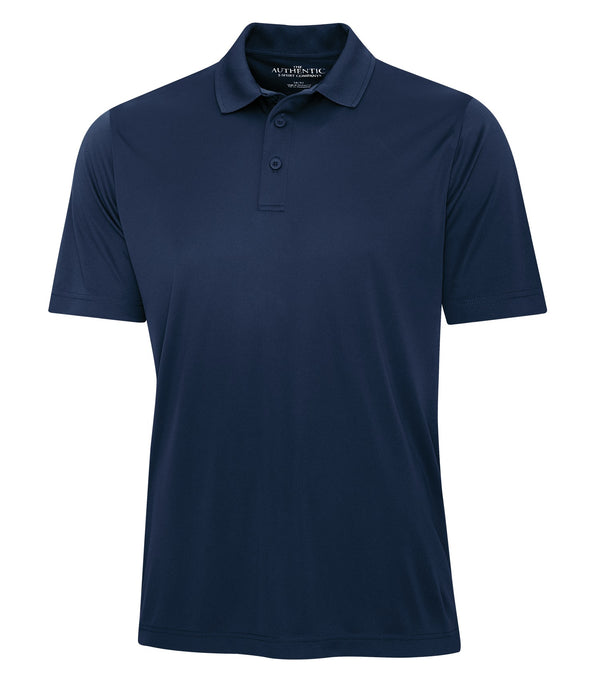 True Navy Adult Performance Poly Golf Shirt