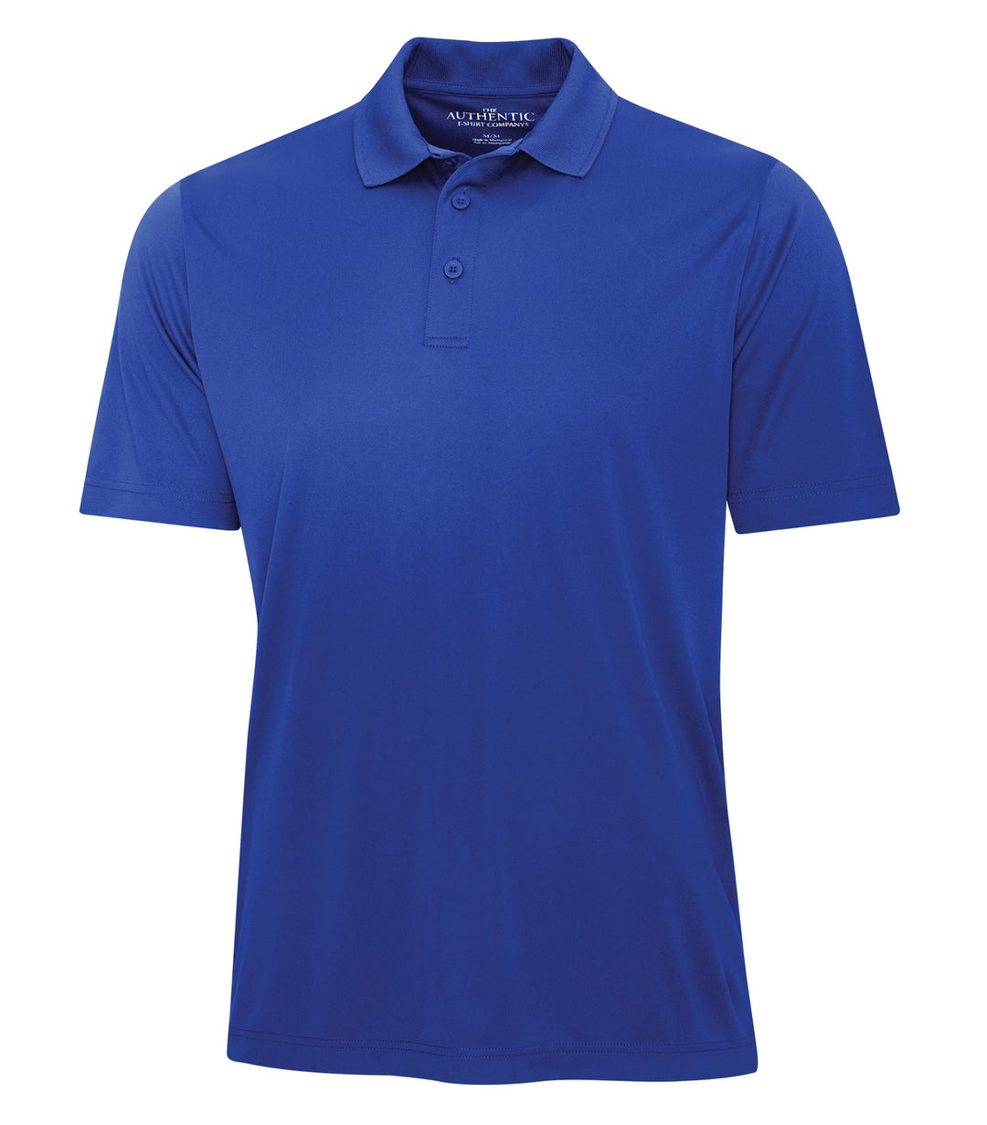 True Royal Adult Performance Poly Golf Shirt
