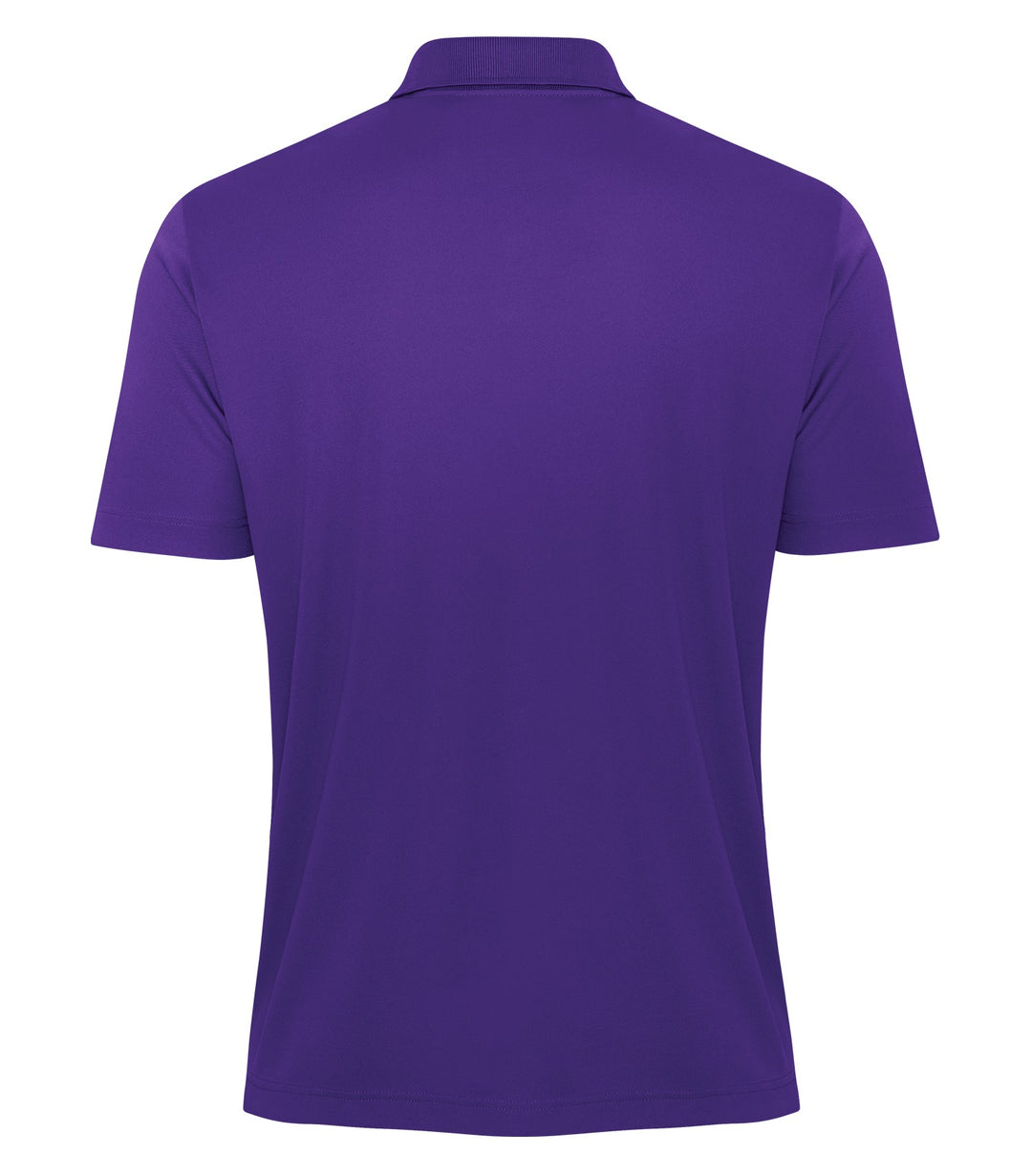 Purple Adult Performance Poly Golf Shirt