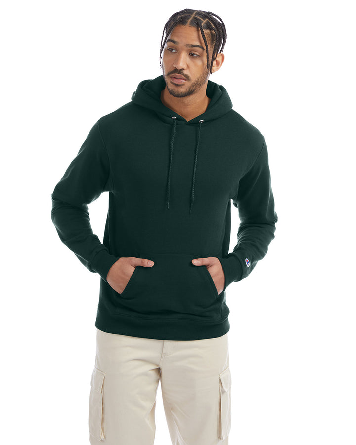 adult powerblend pullover hooded sweatshirt DARK GREEN