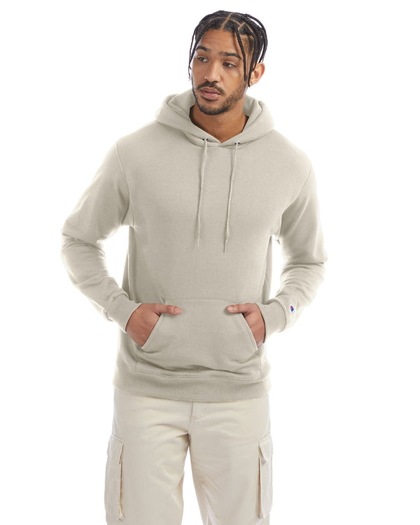 adult powerblend pullover hooded sweatshirt SAND