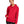 adult softstyle fleece pullover hooded sweatshirt RED