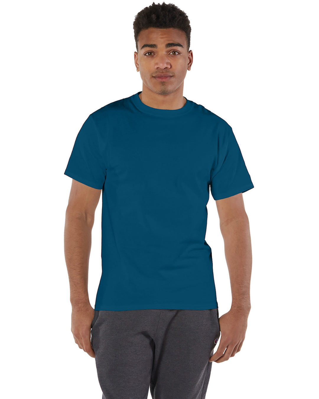 adult 6 oz short sleeve t shirt DARK GREEN