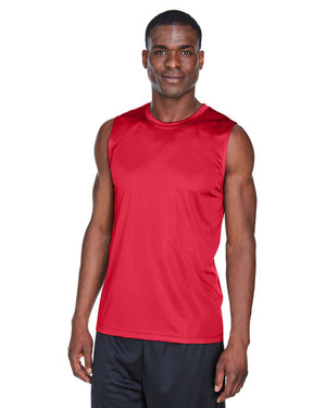 Sport Red Adult Performance Muscle T-Shirt