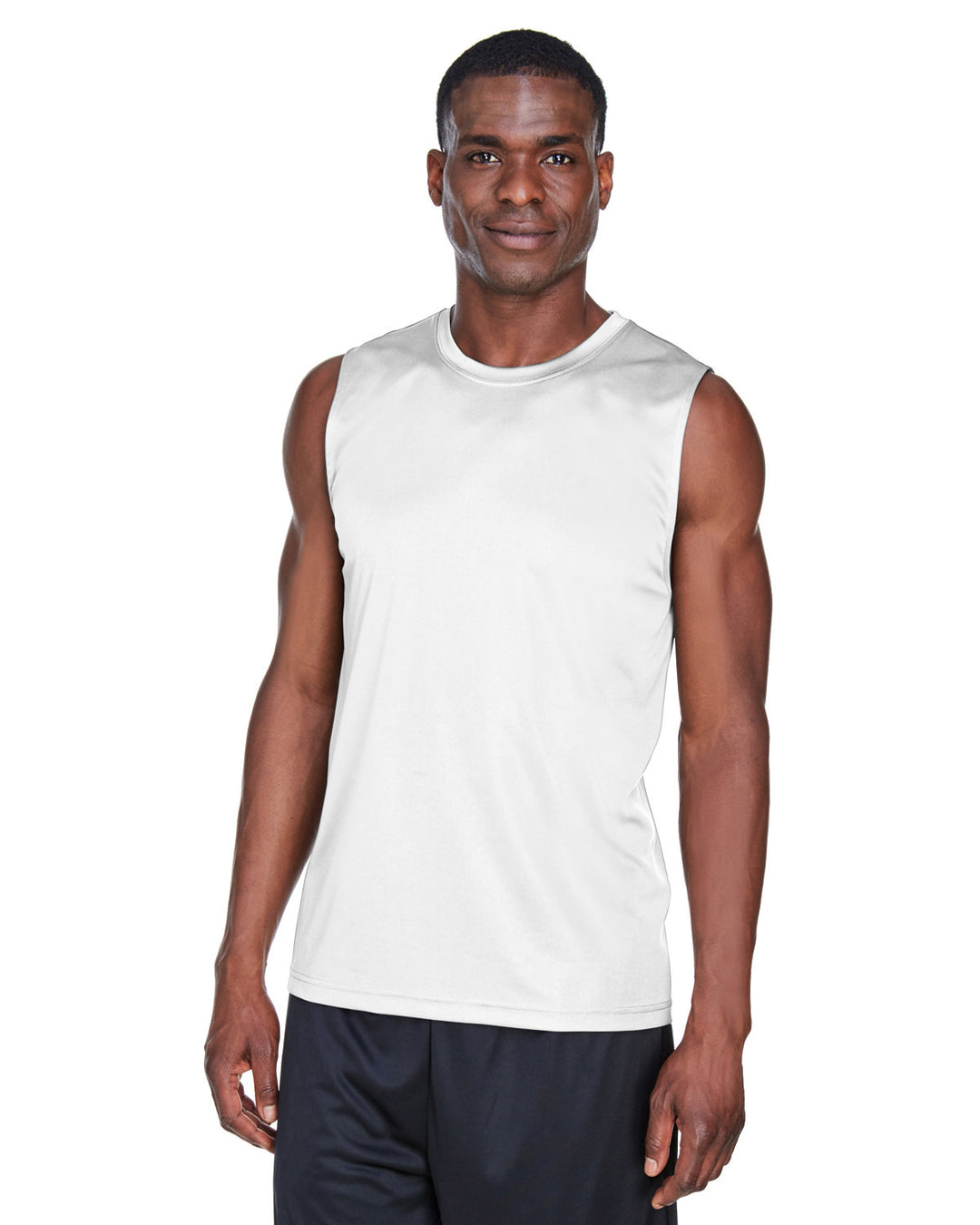 mens zone performance muscle t shirt SPORT SILVER