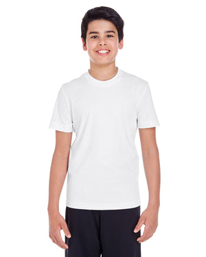 youth zone performance t shirt WHITE
