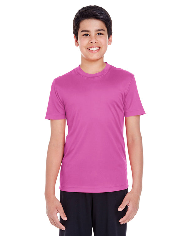 youth zone performance t shirt SP CHARITY PINK