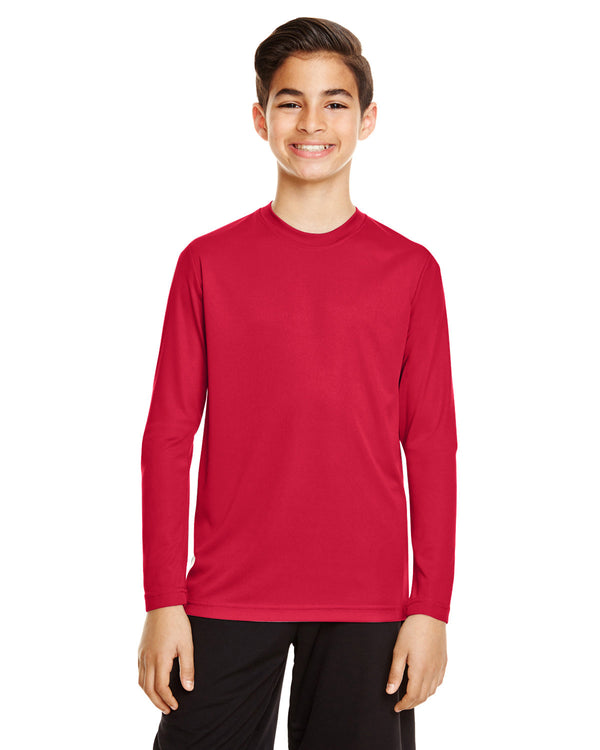 youth zone performance long sleeve t shirt SPORT ROYAL