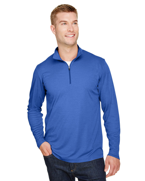 mens zone sonic heather performance quarter zip SP ROYAL HEATHER