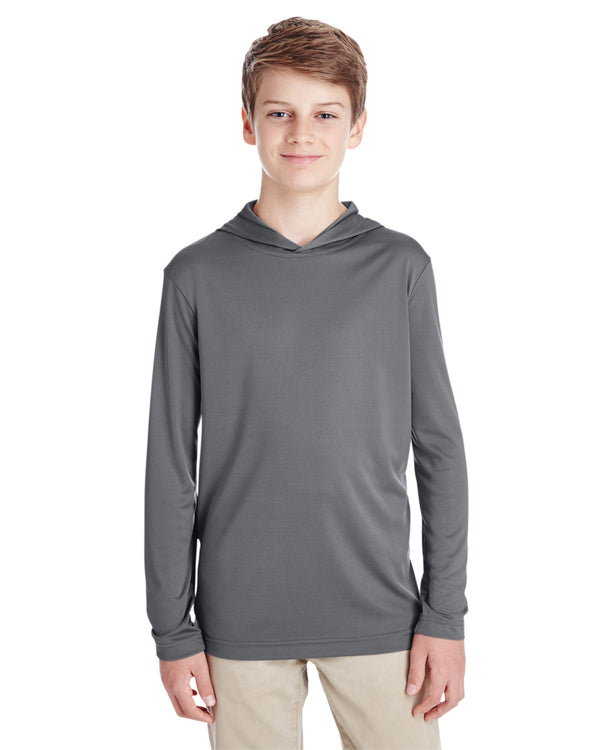 youth zone performance hoodie SPORT GRAPHITE