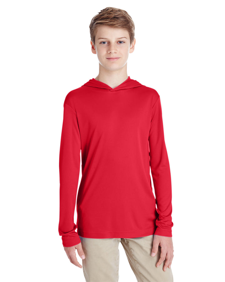 youth zone performance hoodie SPORT RED