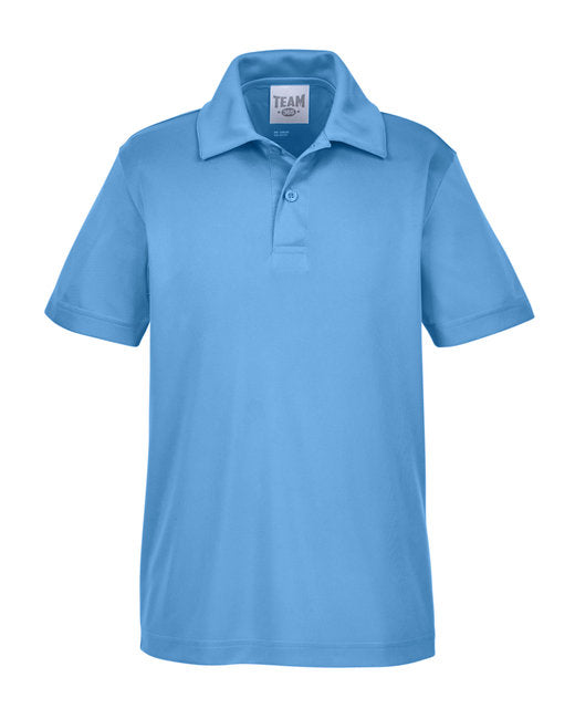 Sport Light Blue Youth Poly Golf Shirt