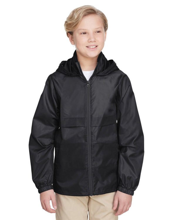 youth zone protect lightweight jacket BLACK
