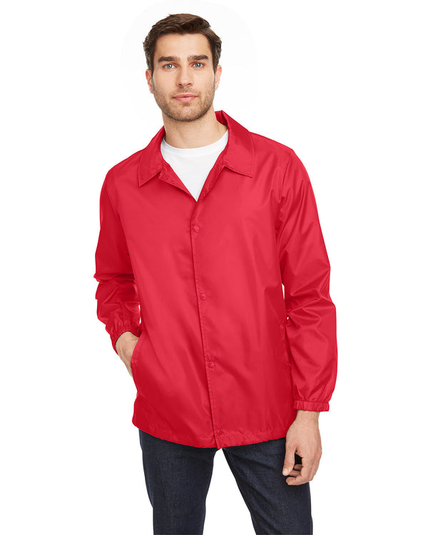 adult zone protect coaches jacket SPORT RED