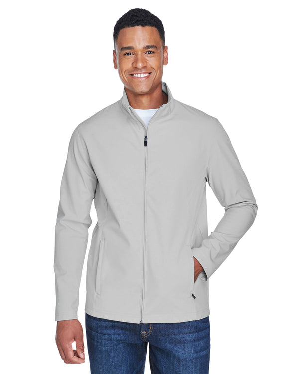 mens leader soft shell jacket SPORT SILVER