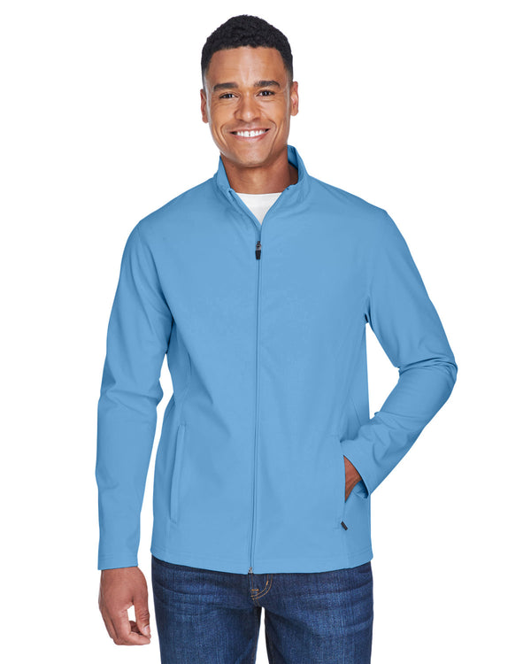 mens leader soft shell jacket SPORT LIGHT BLUE