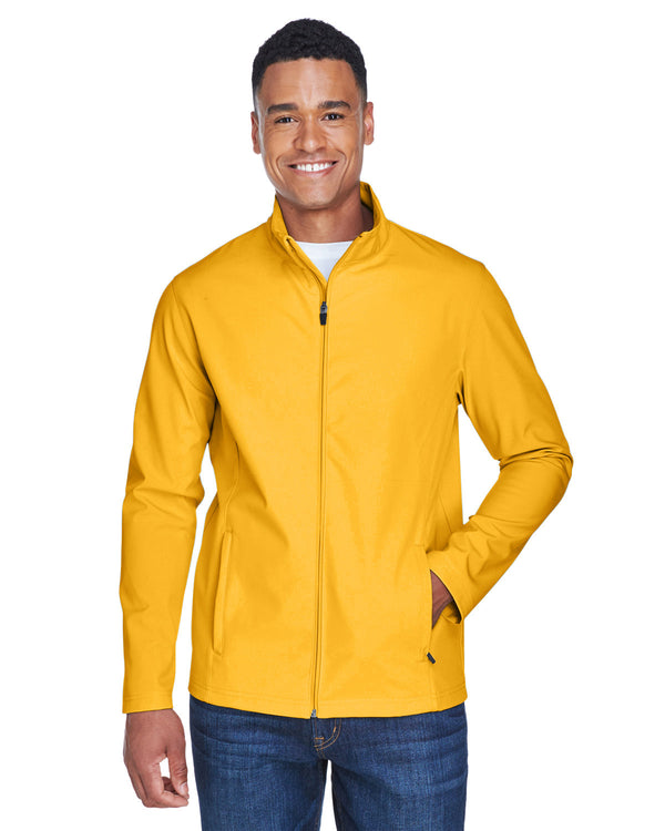 mens leader soft shell jacket SPORT ATH GOLD