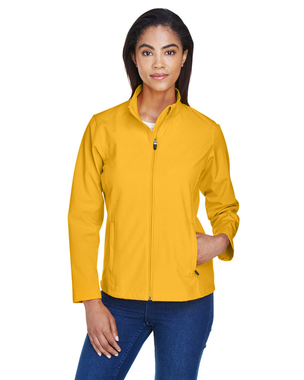 ladies leader soft shell jacket SPORT ATH GOLD