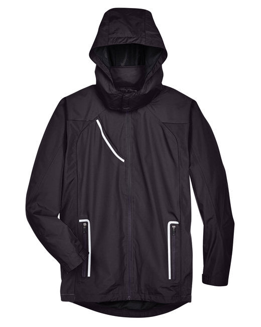 Black Adult Lightweight Waterproof Jacket