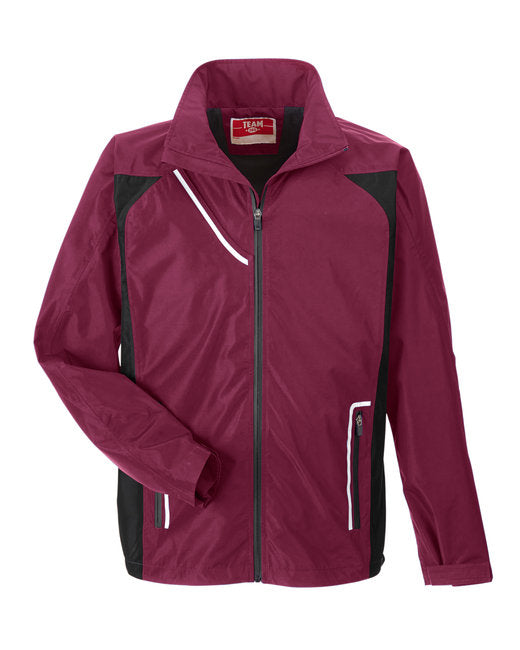 Sport Maroon Adult Lightweight Waterproof Jacket