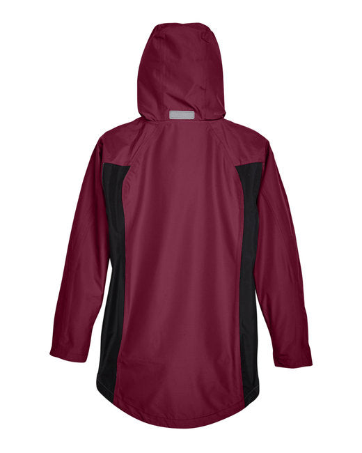 Sport Maroon Ladies Lightweight Waterproof Jacket